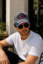 Men's Gray Vintage Distressed Baseball Cap with Adjustable Embroidery Detail Premium Cap - 5