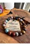 Ocean Jasper 8 mm Natural Stone Design Bracelet