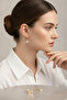 Yellow Color Star and V Shaped Zircon Stone 4-Piece Bijouterie Earring Set - 3