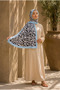 Polka Dot Pattern Shawl Series Baby Blue - 2
