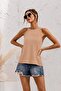 Women's Back Detail Sleeveless Athlete Blouse - 2