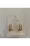 Zircon Stone Daily Hoop Earrings