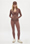 Women's Danica Nano Fit High Waist Dusty Rose Leggings - 2