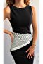 Sleeveless Midi Dress with Waist Scarf - 2