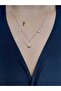 Pinterest Moon Star Solitaire Model Steel Necklace