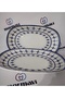 Porcelain Oya 2 Pieces 29 cm (Large) Salad, Presentation, Boat Plate - 3