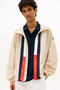 Tjm Chicago Flag Beige Men's Windbreaker Jacket
