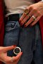 Black Shk4009 Pop Bag Charm,With Watch Strap,Octagonal Design,Unisex,With Box,Wristwatch and Bag Charm - 2