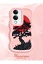 Vivo Y19 Compatible Case Camera Protector Pink Silicone Couple Phone Case Tree Pattern - 2