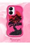 Vivo Y16 Compatible Case Camera Protector Red Silicone Couple Phone Case Tree Pattern - 2