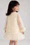 Fairy Tale Rose Girl's Dress Ecru - 2