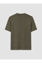Lcwaikiki Classic Khaki Crew Neck Letter Printed Men's T-Shirt - 5