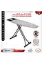 طاولة كي ملابس تركية، مقاس 33x100 سم - قاعدة قوية وغطاء قطني مع رغوة