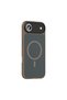 iPhone 17 Air Case Magsafe Supported Camera Raised Matte Anti-Fingerprint Silicone Brsa - 5