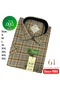 Men's 100% Cotton Short Sleeve Double Pocket Checkered Shirt Comfortable Fit Summer Plus Size S-5Xl - 2