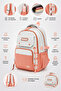 Girl's School Backpack with Powder Accessories for Middle School - High School - 4
