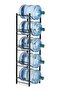 Water Cooler Jug Rack 5-Tier Water Storage Rack for 5Bottles, Detachable Heavy Duty Water Bottle Rack - 2