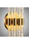 Bhbackhome Aura Medium 39 سم - مصباح حائط LED بتصميم عصري - ذهبي - ضوء النهار - 4