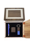 Navy Blue Pen Keychain and Lighter Set with Special Wooden Box - 2