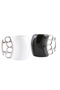 Clamp Designed Ceramic Mug