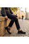 Jf-598 Men's Genuine Leather Thick Soled Premium Casual Shoes - 8