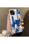 iPhone 15 Compatible Hard Acrylic Back Silicone Edge Lens Protection Case - 3