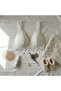 Women's Lace Front Snap Breastfeeding Bra Ecru Color Bb2714 - 3