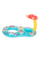 Baby Canopy Inflatable Pool & Beach Float Swim Ring, PVC - 2