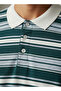 STRIPE KNITTED POLO - 4