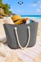 Beach Bag Large Size Colorful Drawstring Water Resistant Seaside Pool Picnic Shoulder Bag Large Volume - 3