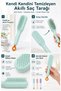 Self-Cleaning Smart Hair Comb - Anti-Static Scalp Massage Comb, Easy-Clean Detangling Flexible Silicone Toothed Hairbrush 723373 - 7