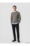 Crew Neck Men's Knitwear Sweater (W6) - 2