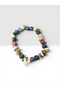 Natural Stone Colorful Flexible Bracelet - 2