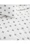 Double Size Bow Patterned Multi-Purpose Bedspread Set (Pique Set) with 4 Pillowcases & Fitted Sheets - 2