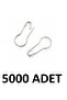 5000 Pieces of Pear-Shaped Safety Pins 2 cm Bulb Type Safety Pins
