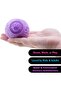 NeeDoh Fuzz Ball - Sensory Toy with a Velvet Texture and Soft Cloud Squish - Wavy Pattern You Can See and Feel - Ages 3 and Up - Color May Vary; One Per Pack (Flower Power) Any colour - 4