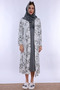 Adjustable Waist Elastic with Hijab and Breastfeeding Feature Maternity Set Effortt - Smoked - 3