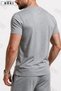 Limited Edition Printed Oversized Unisex T-Shirt & Gray Shorts Set - 4