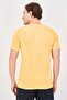 Men Fitted Short Sleeve Running T-Shirt, Orange - 3
