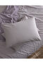 Brunelle Double Cotton Printed Sheet and Duvet Cover Set - Lilac - 6