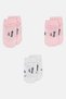 Toddlers Girl 3 Pairs Mickey And Friends Graphic Print Ankle Socks, Multicolor - 2