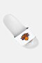 Men New York Knicks Primary Logo Slip On Slides, White - 4