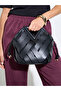 Woven Drawstring Handbag - 2