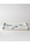 Savais Rectangular Knitted Tray - Blue/White - 3