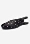 Serina Black and White Polka Dot Women's Sandals - 6