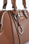 Women's Hand and Shoulder Bag with Double Zipper and Adjustable Strap - 5