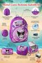 Girl's Primary School Orthopedic Set of 3 Pen Holder Lunch Bag with 3 Compartments Water Bottle - 3