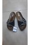 Comfort Women's Genuine Leather Look Orthopedic Cross-Strapped Daily Slippers - 2