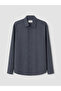 Ozmarka New Season Indigo Regular Fit Men's Shirt - 5