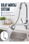 360 °   Rotatable Adjustable Faucet Extension Device Flexible Spiral Faucet Head -